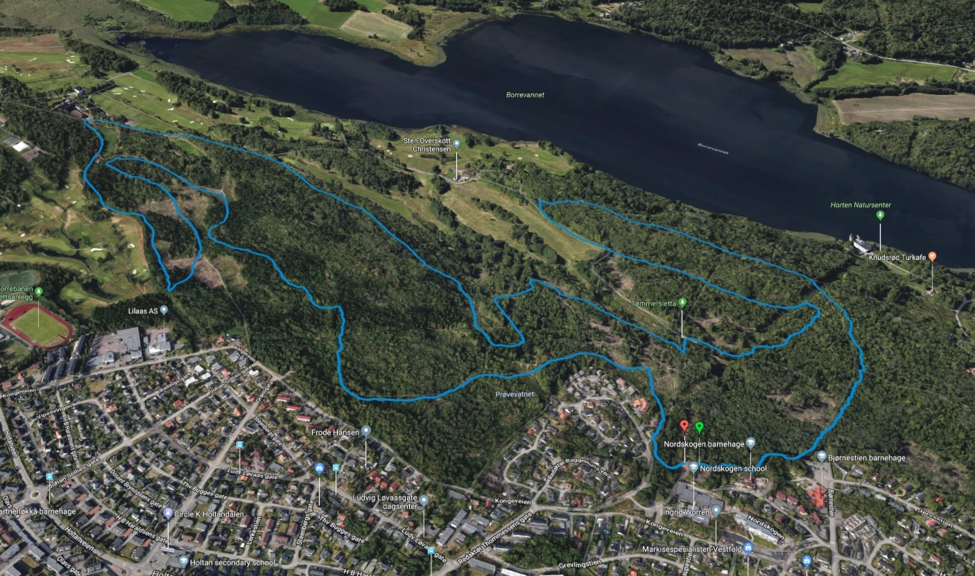 Hortensmarka Rundt 28. september 2019